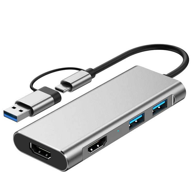 USB 3.0 & Type-C zu Dual HDMI 1080P Dockingstation