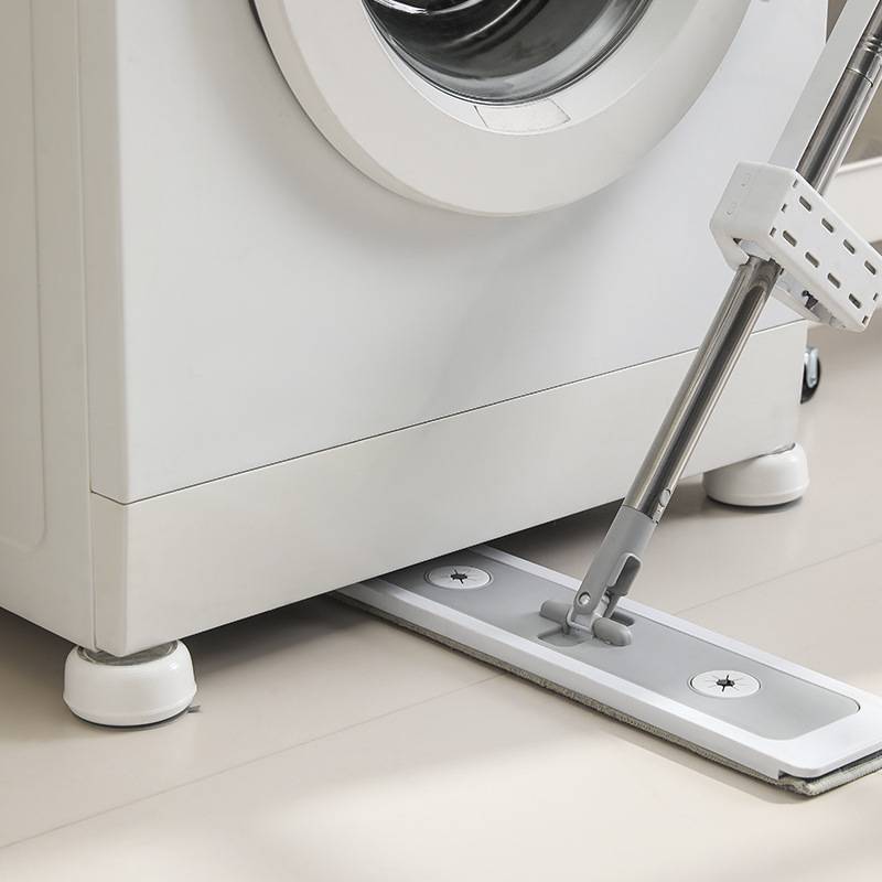 Waschmaschinenunterlagen: Antivibration & Geräuschreduzierung - 4er Pack White