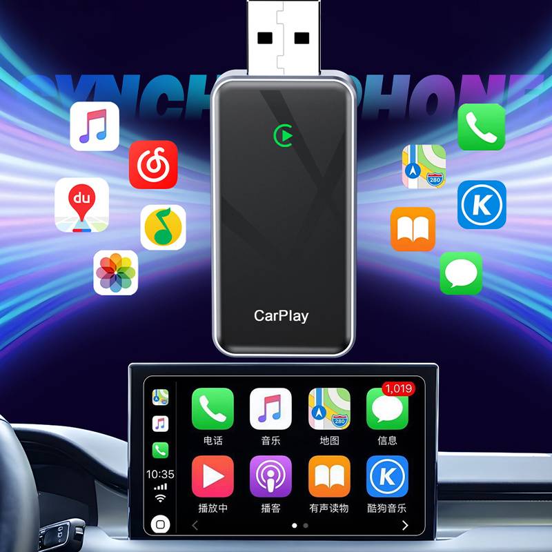 Drahtloser CarPlay Adapter für Autos mit kabelgebundenem CarPlay