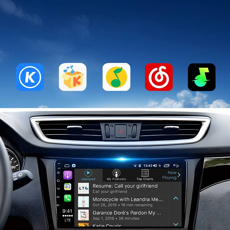 Drahtloser CarPlay Adapter für Autos mit kabelgebundenem CarPlay