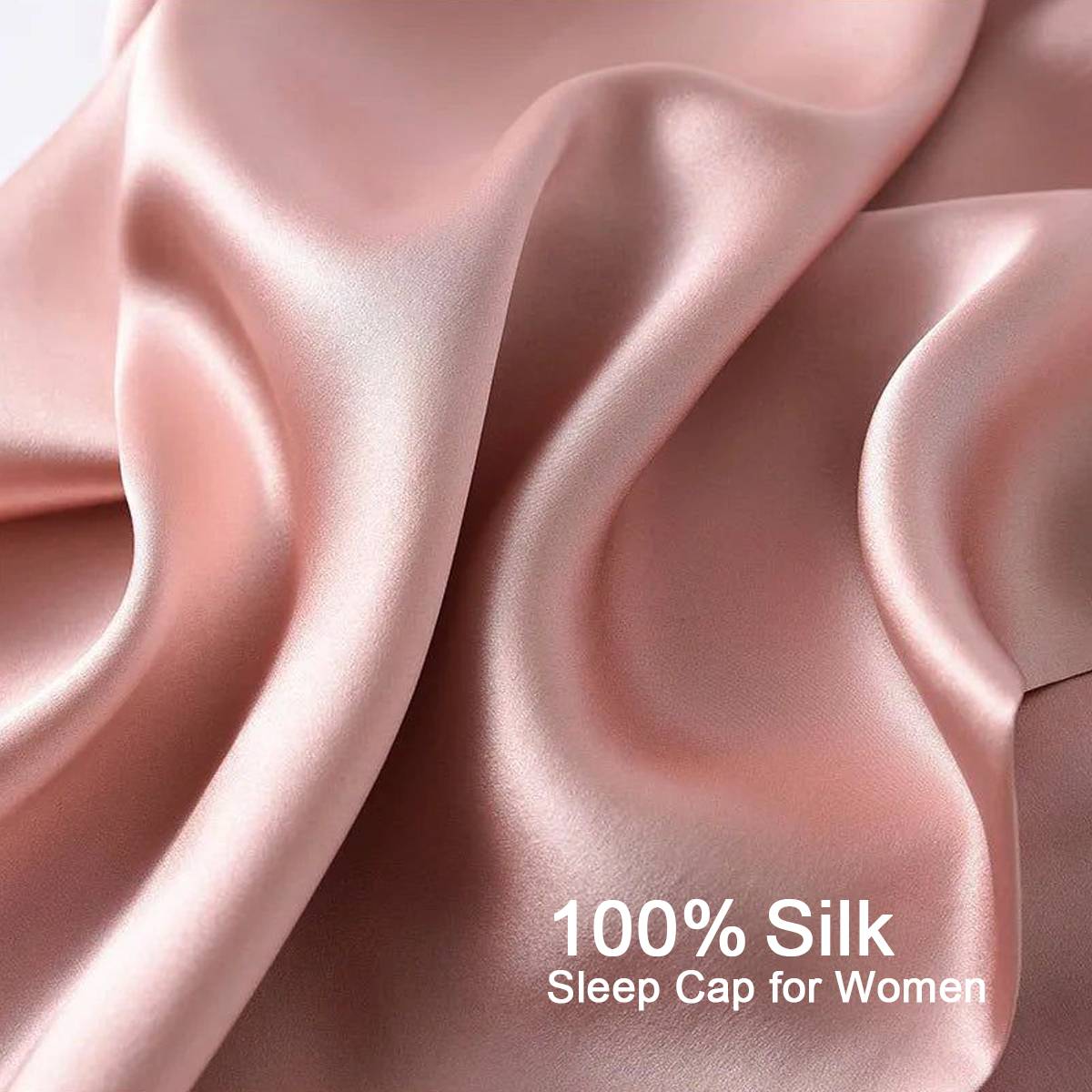 100% seide Schlafhaube für Damen M