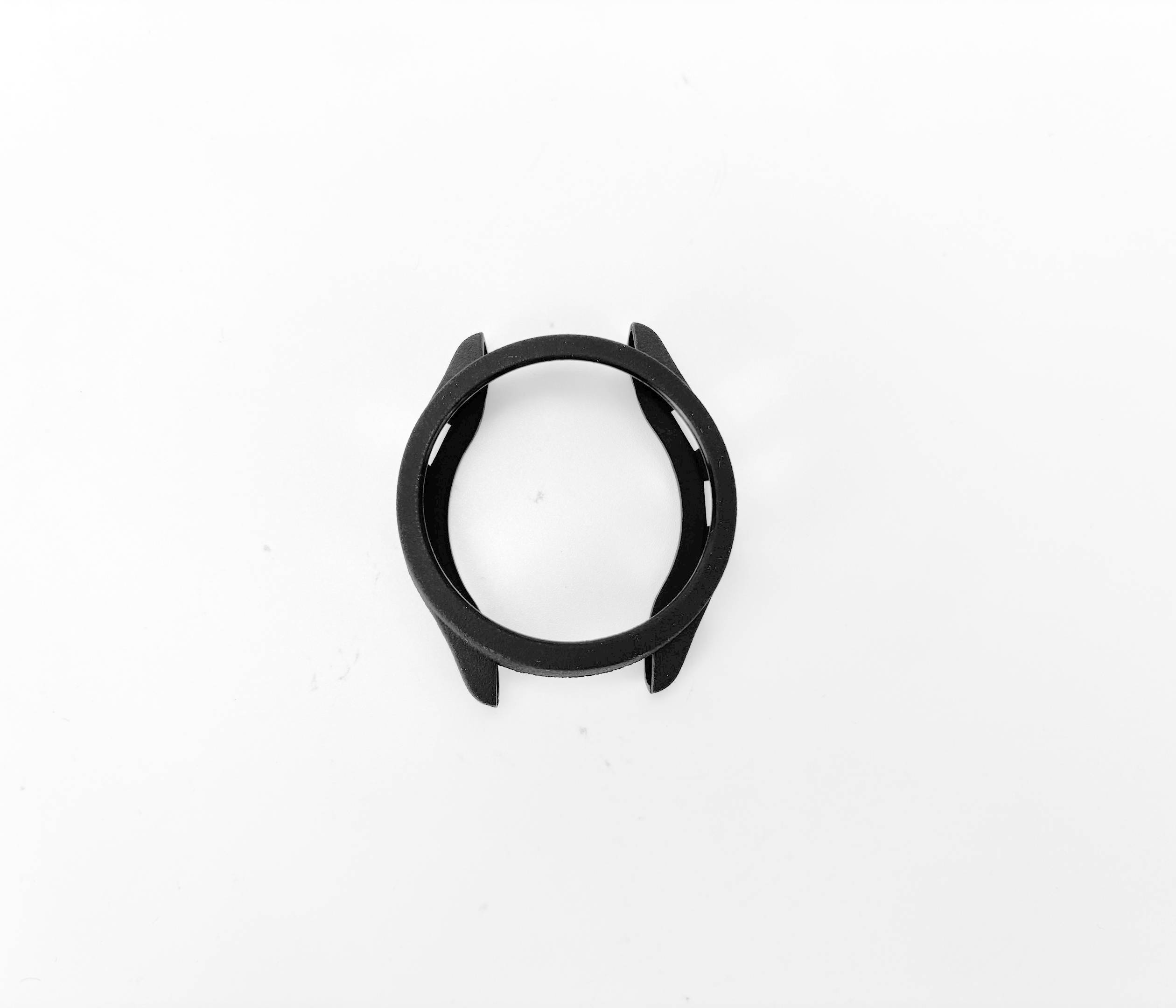 Garmin Forerunner 965 Uhrengehäuse - TPU-Abdeckung in schwarzer Ledertextur