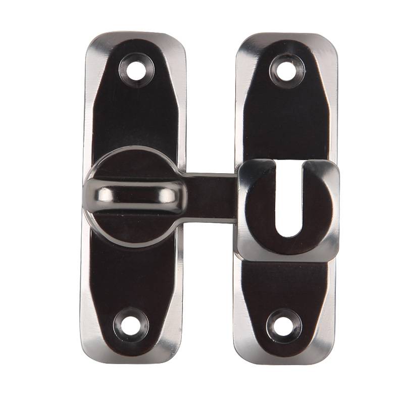 Türriegel - 90°/180° Universal (Bohren/Klebemontage) Black