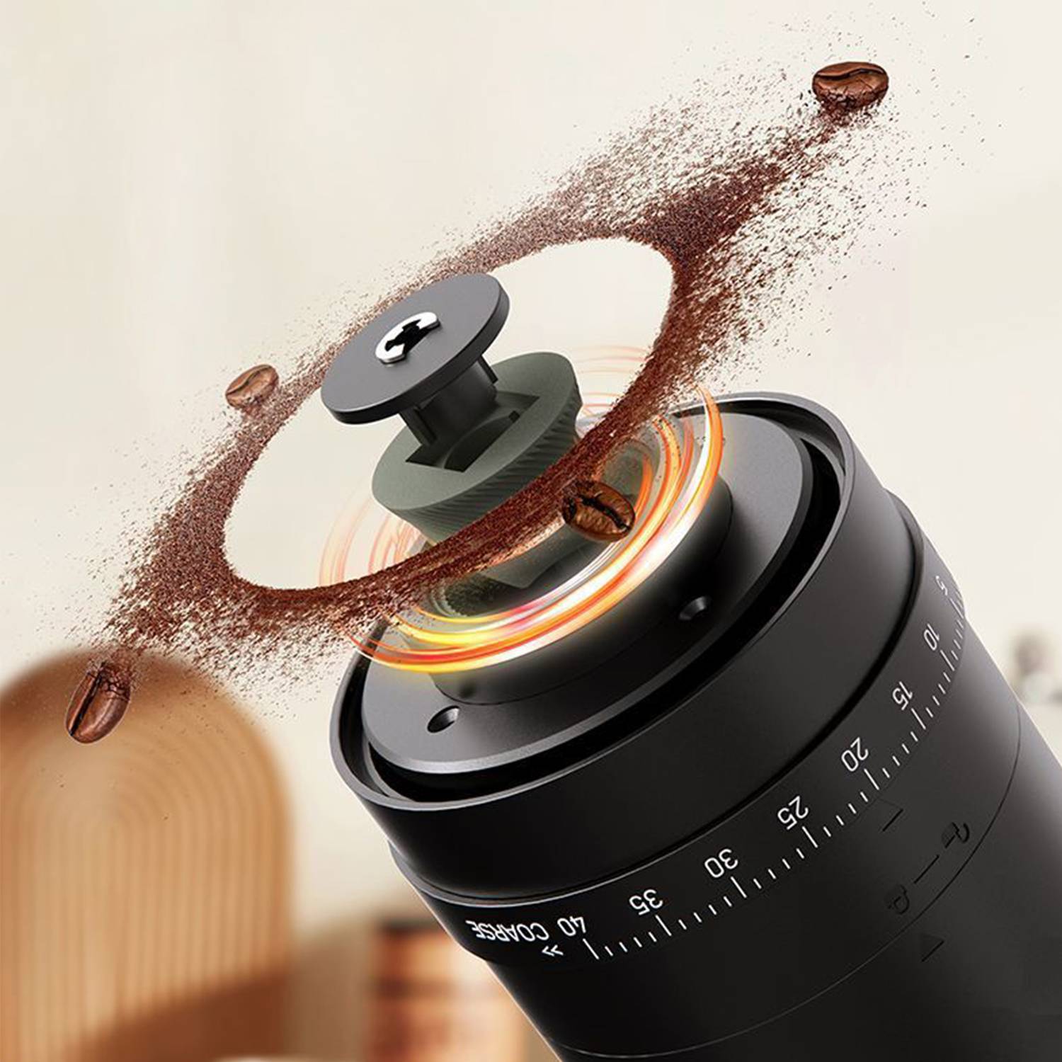 A3 Kaffeemühle - Elektrisch & Wiederaufladbar, Typ C
