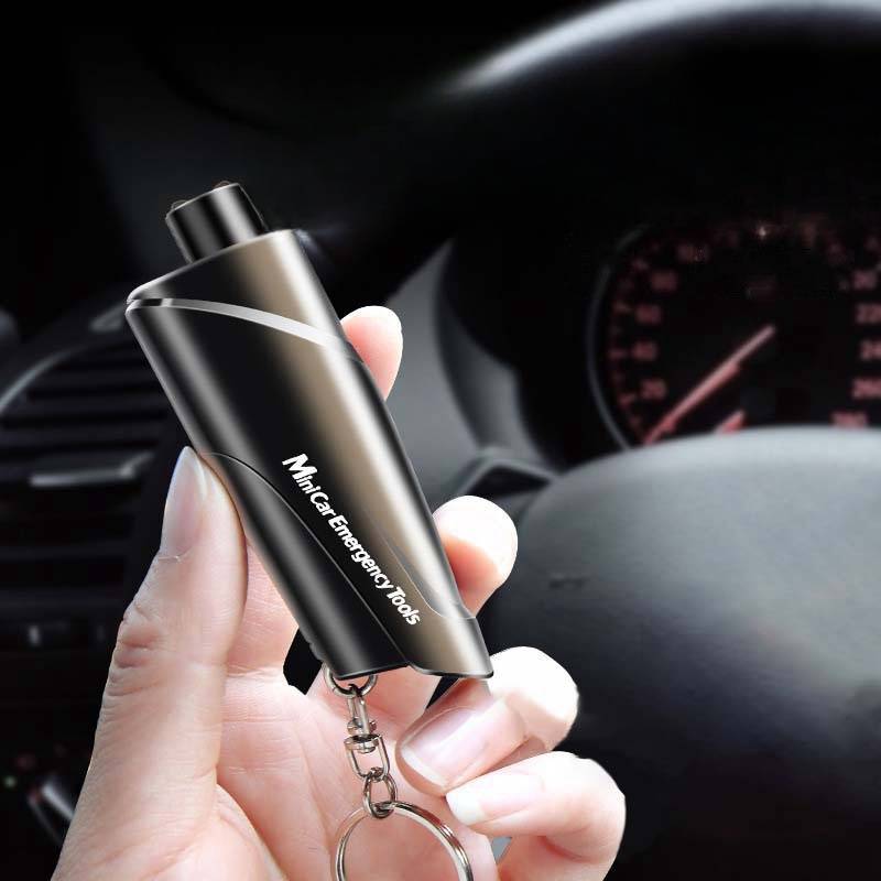 Auto-Sicherheitshammer – Verbesserter Wolframstahl, Black
