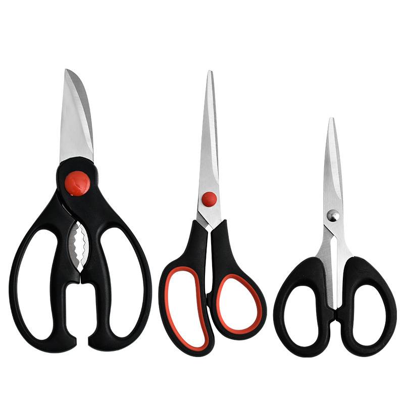 Küchenscheren-Set (3-teilig) mit Geschenkbox Black