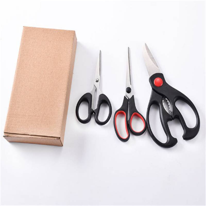 Küchenscheren-Set (3-teilig) mit Geschenkbox Black