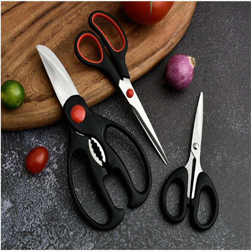Küchenscheren-Set (3-teilig) mit Geschenkbox Black