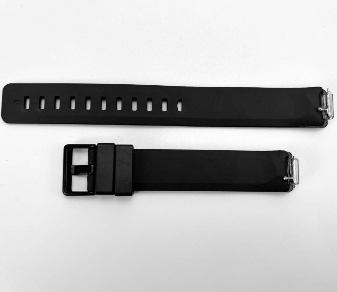 Silikonarmband für Fitbit Inspire/Inspire HR Black M