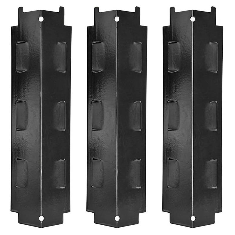 Grillheizplatten, 3er-Pack - Schwarz