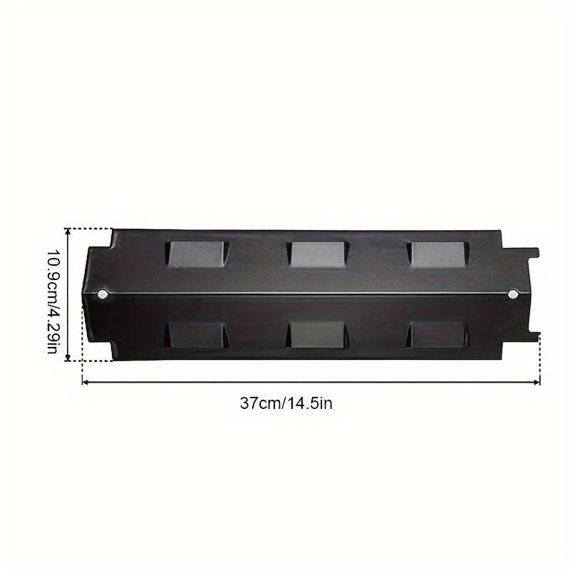 Grillheizplatten, 3er-Pack - Schwarz