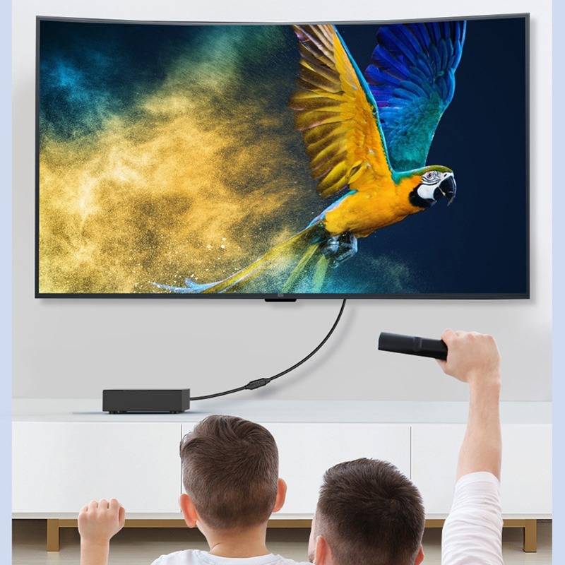 HDMI Verlängerungskabel: PVC, Sauerstofffreies Kupfer, 4K, 60Hz 2 m