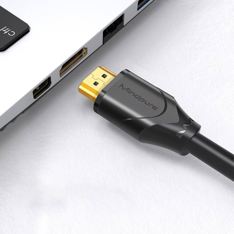 HDMI Verlängerungskabel: PVC, Sauerstofffreies Kupfer, 4K, 60Hz 1 m