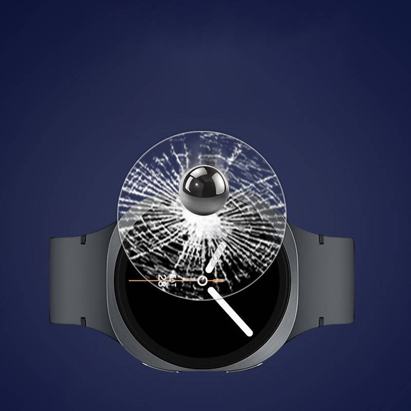Hochwertiger Displayschutz kompatibel mit Samsung Watch 8 40mm - 2 Stück, HD, Hohe Aluminiumstärke