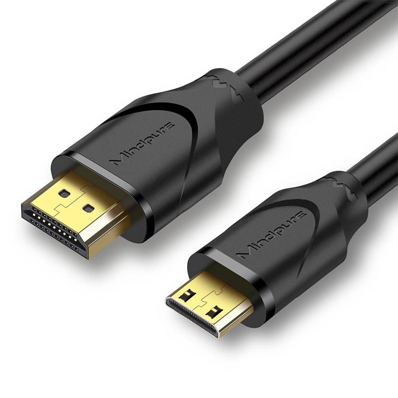 Mini HDMI auf HDMI Kabel – 4K/60Hz, bidirektional, Plug & Play 1 m