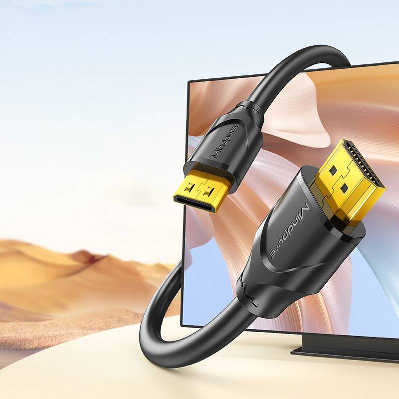 Mini HDMI auf HDMI Kabel – 4K/60Hz, bidirektional, Plug & Play 1 m