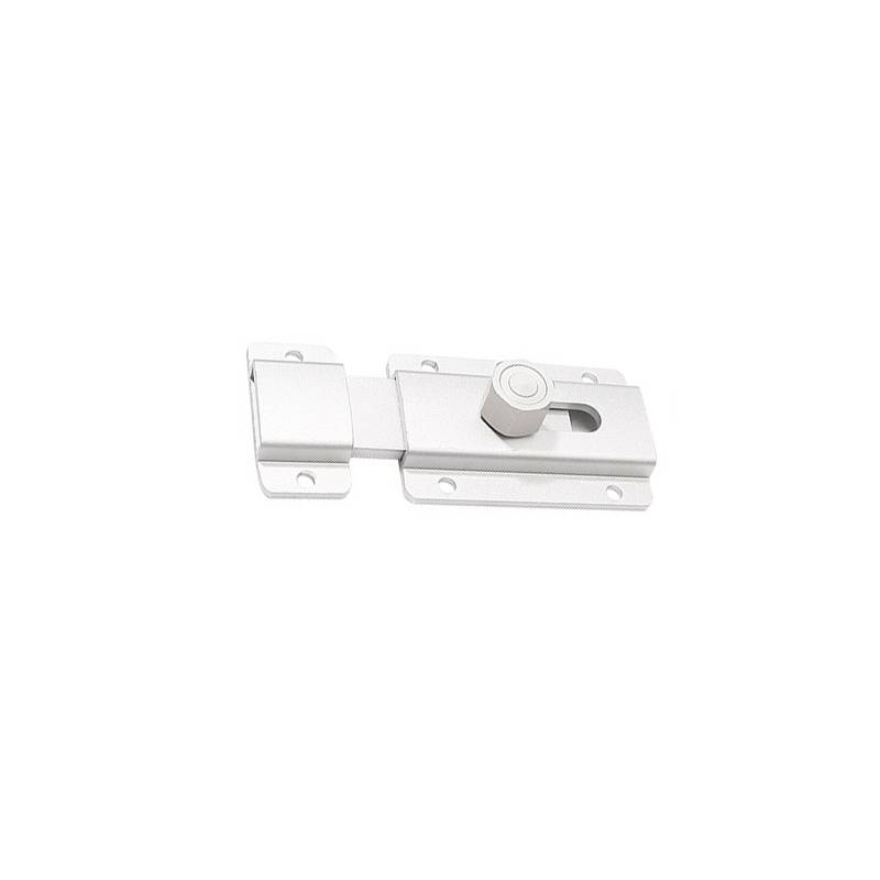 Türriegel aus Aluminiumlegierung - Korrosionsbeständigkeit Silver 120 mm