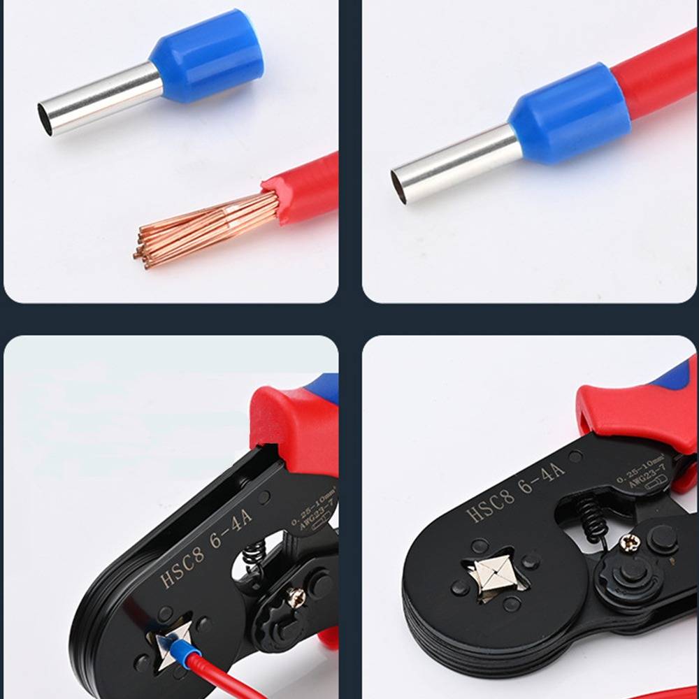 Aderendhülsen Set - 1200 Stück, Kupfer PVC, Verschiedene Farben