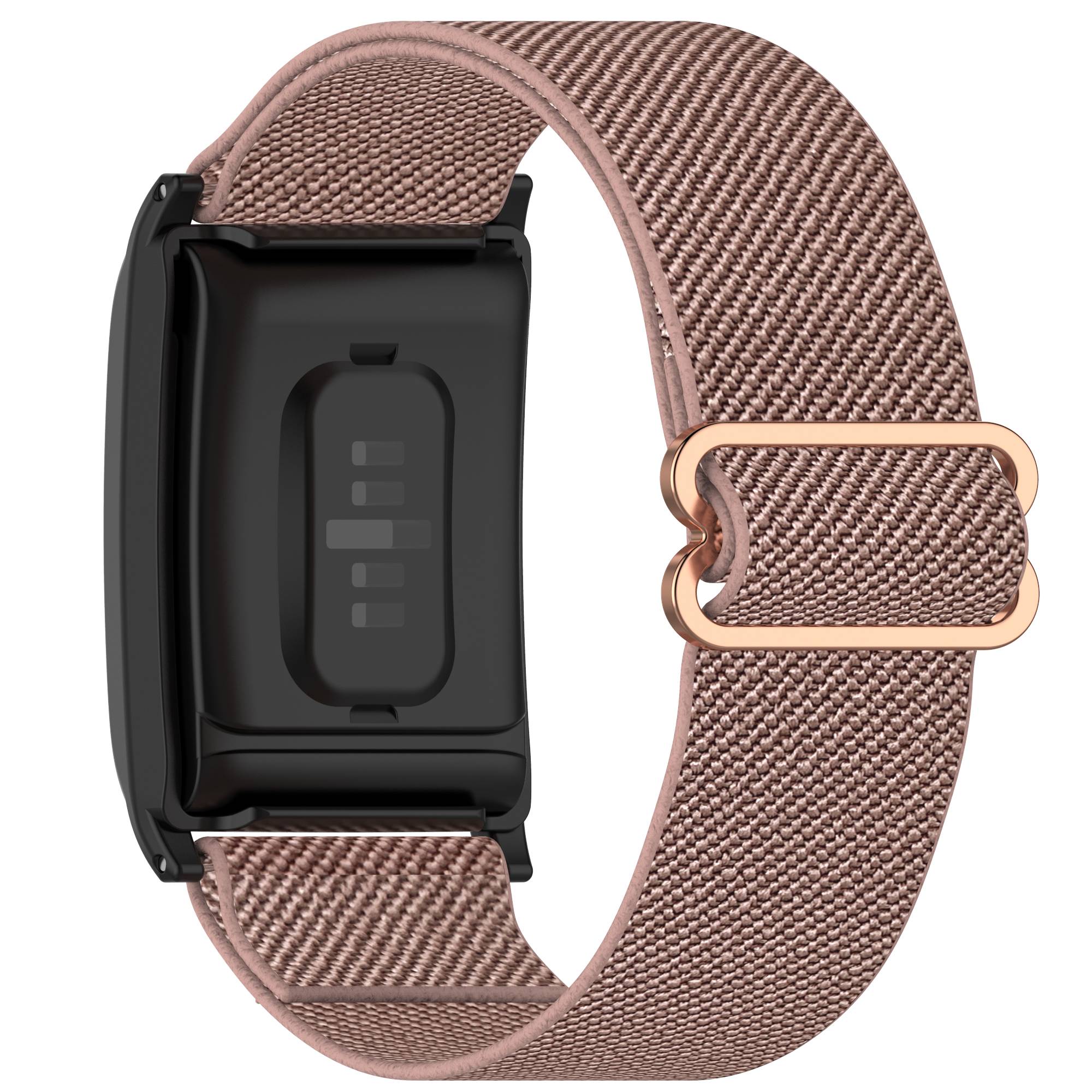 Roségoldenes gewebtes Nylonarmband für WHOOP 4.0 - Bequem & Stilvoll