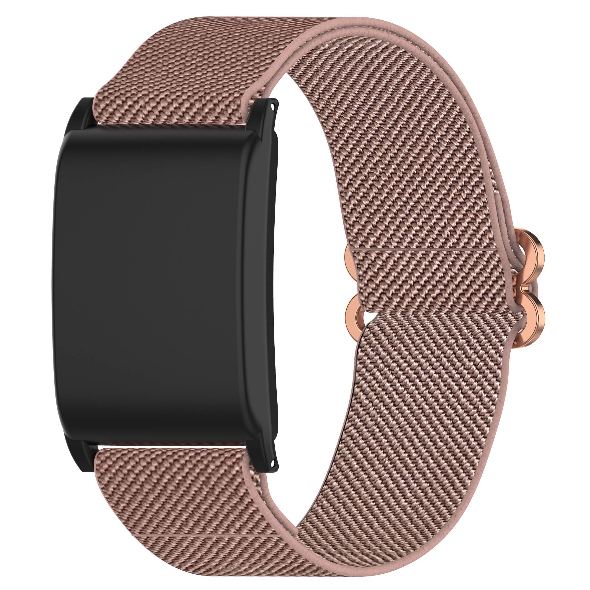 Roségoldenes gewebtes Nylonarmband für WHOOP 4.0 - Bequem & Stilvoll