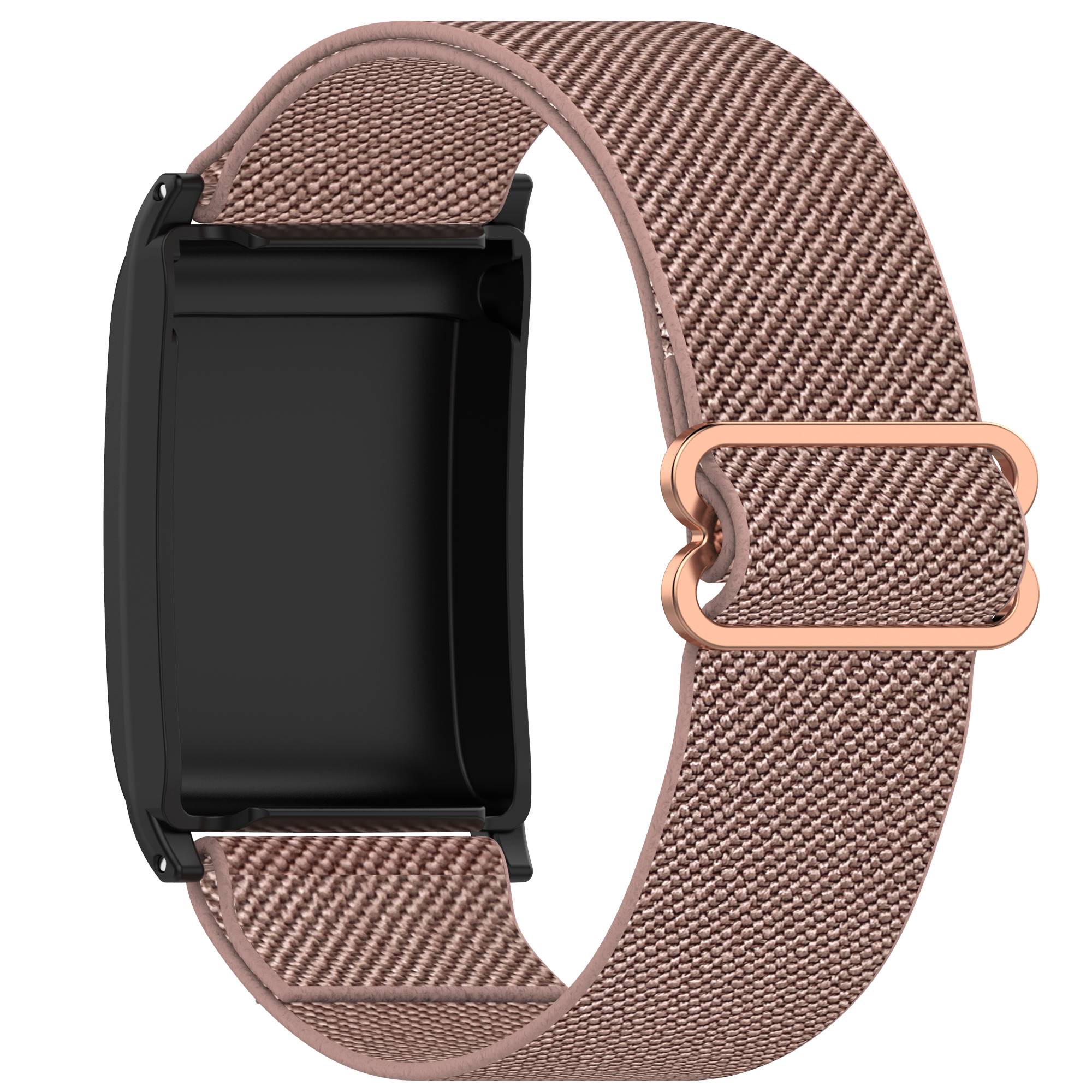 Roségoldenes gewebtes Nylonarmband für WHOOP 4.0 - Bequem & Stilvoll