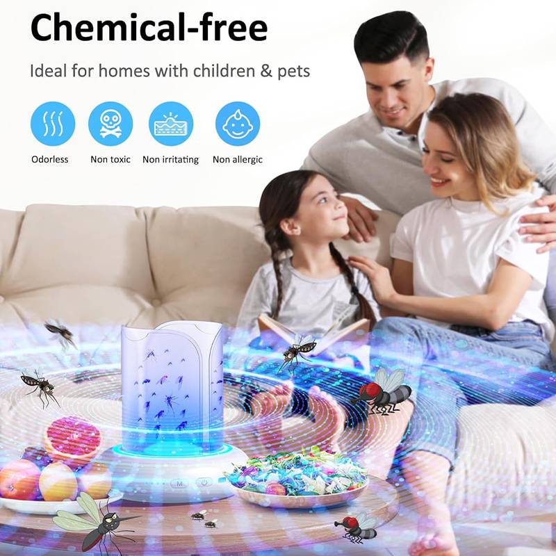 Effektiver Fliegenfänger: USB Wiederaufladbar & Tragbar