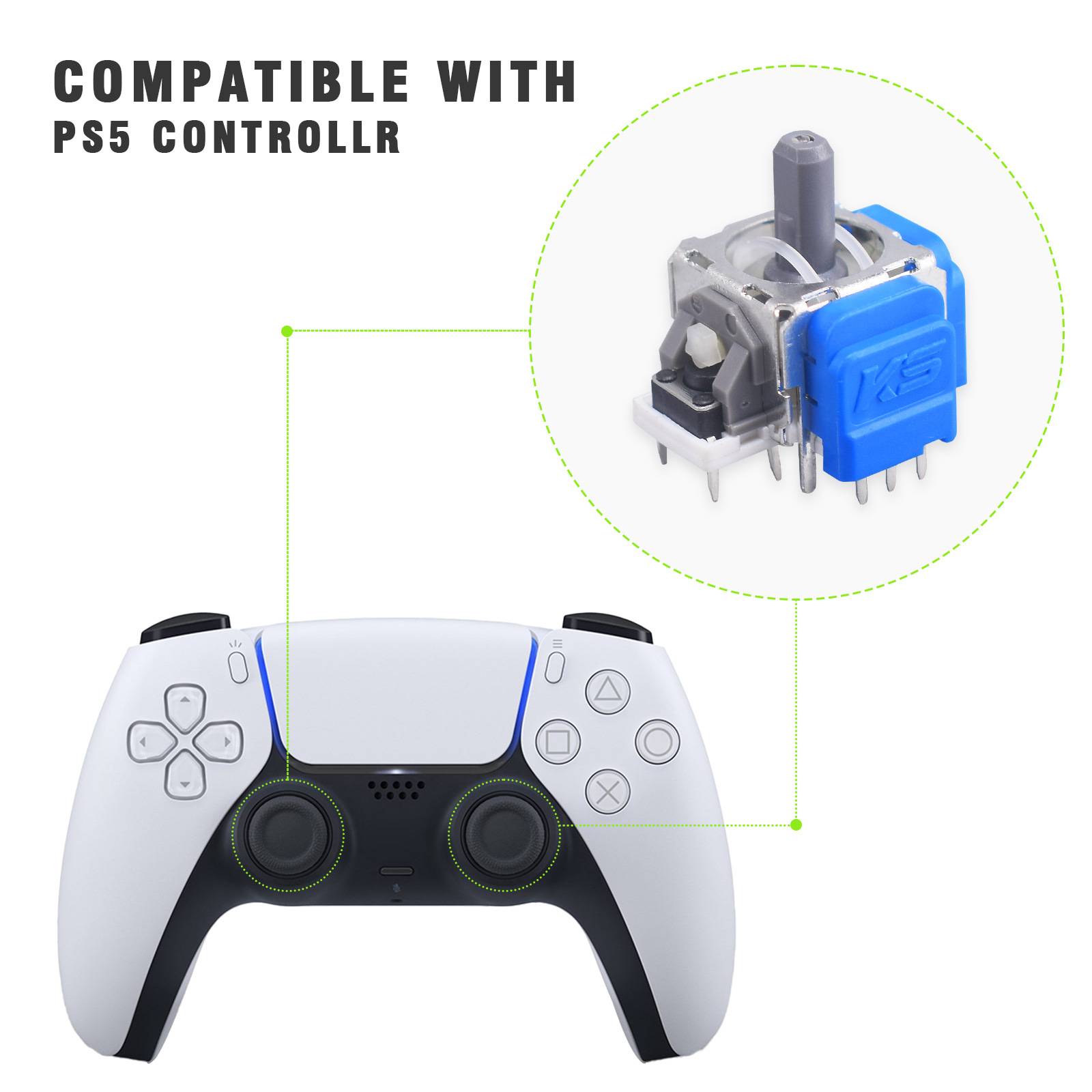PS5 TMR Joystick - 2er-Pack
