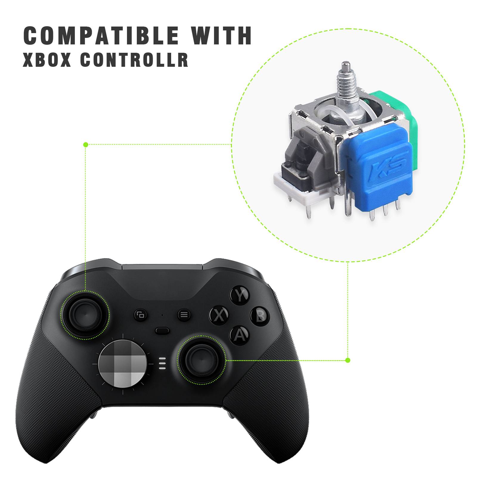 Xbox One Elite Controller TMR Joystick Ersatz - 2er-Pack
