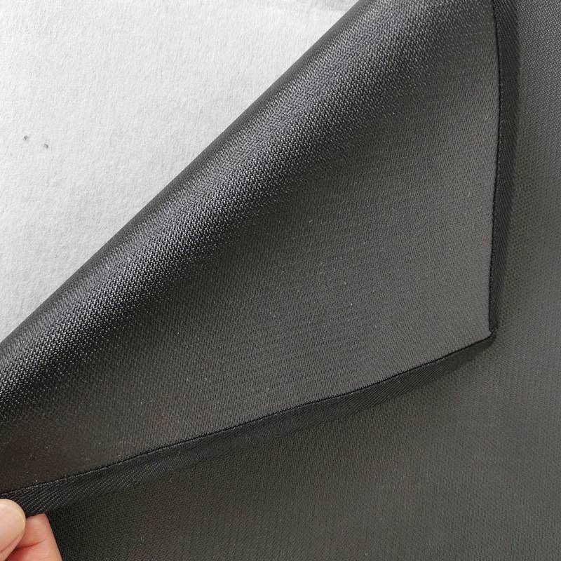 Feuermatte - 39 Zoll rund (99 cm) - Schwarz