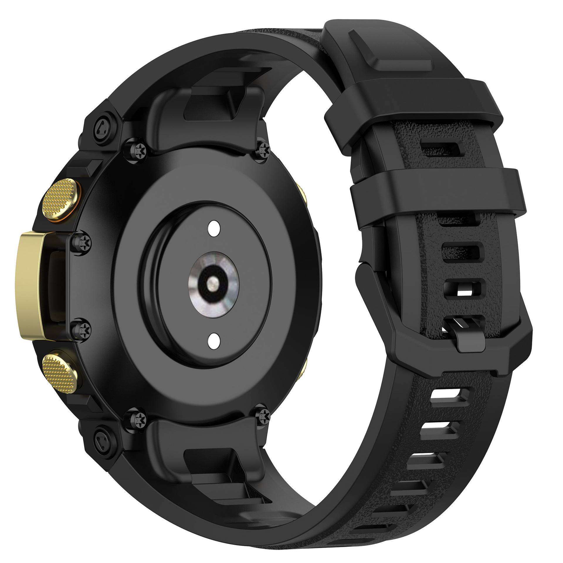 Silikon-Uhrenarmband für Amazfit T-Rex 2 Black