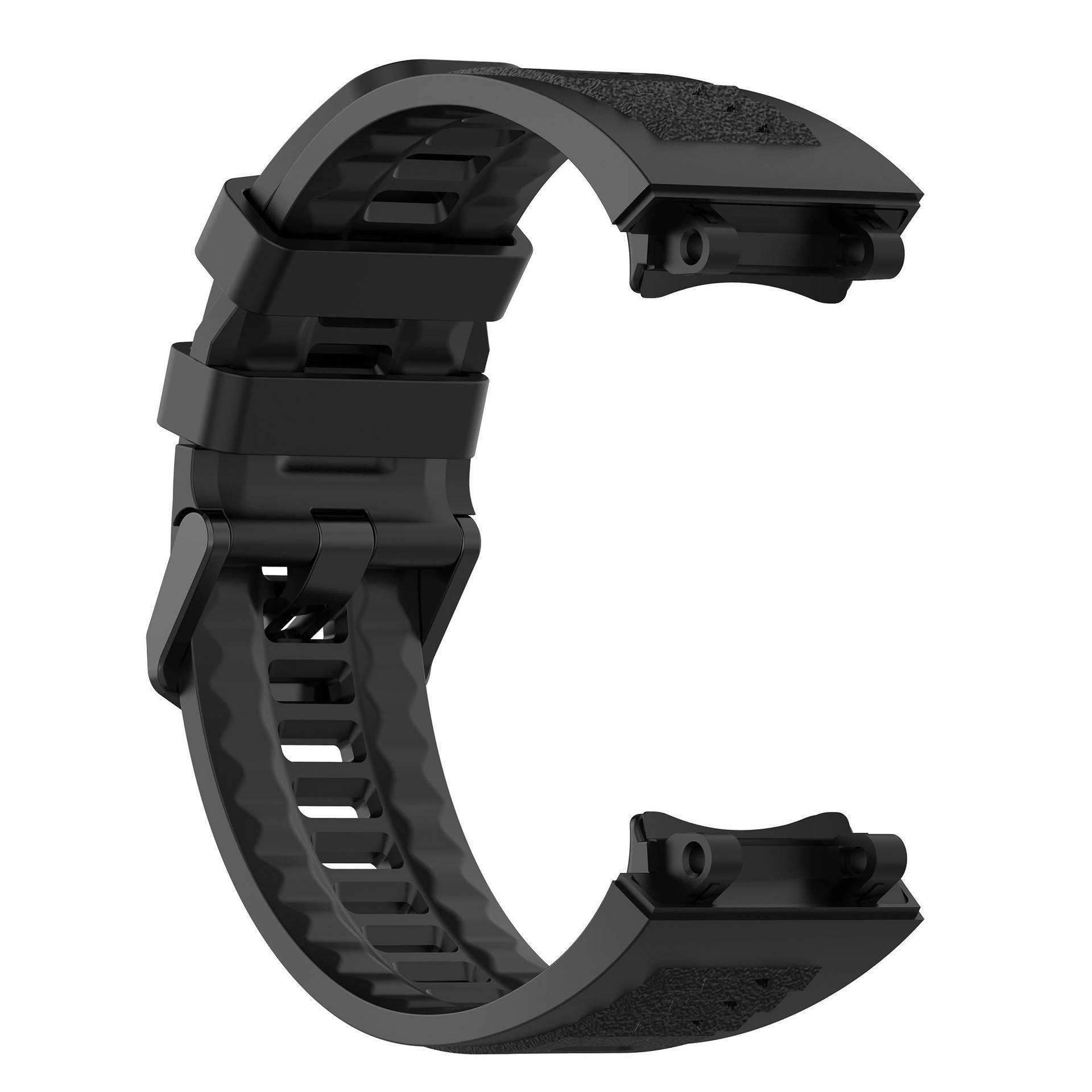 Silikon-Uhrenarmband für Amazfit T-Rex 2 Black