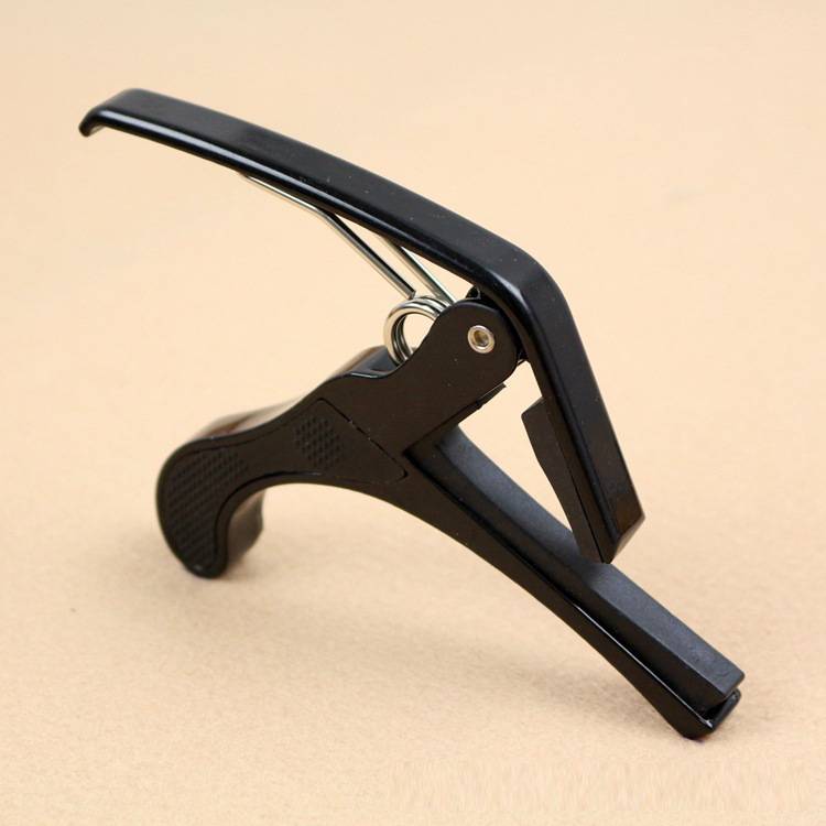 Gitarrenkapodaster für akustische und klassische Gitarren Black