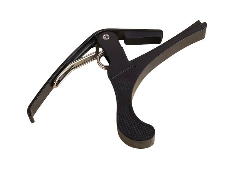 Gitarrenkapodaster für akustische und klassische Gitarren Black