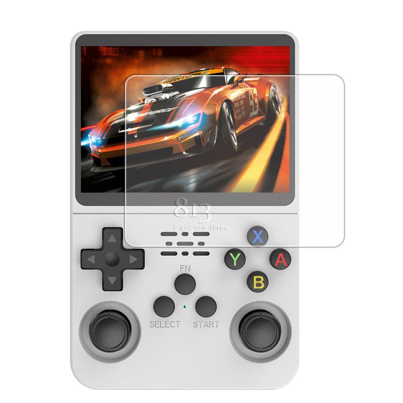 Displayschutz aus gehärtetem Glas für die R36S-Spielekonsole