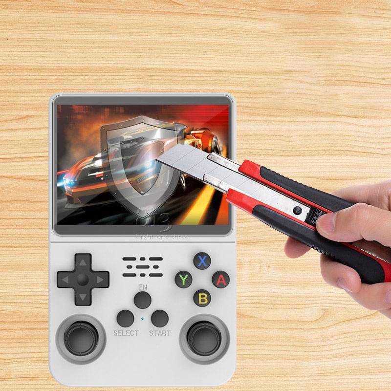 Displayschutz aus gehärtetem Glas für die R36S-Spielekonsole