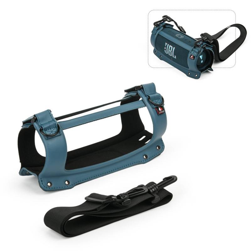 JBL Charge 4/5 Schutzhülle mit Tragegurt - PU+EVA, Blau