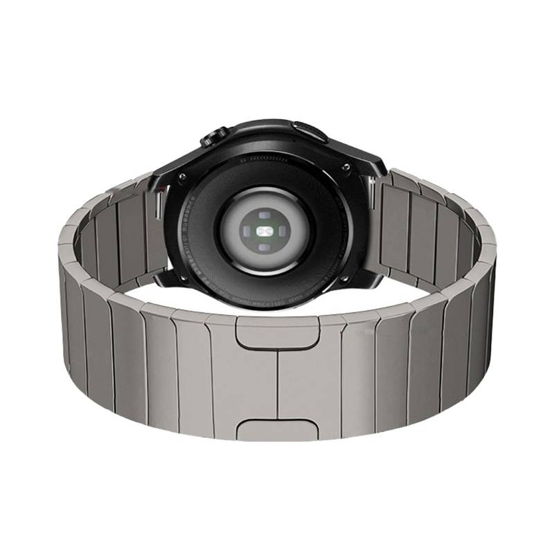 Echtes Titan-Uhrenarmband - 22 mm mit Originalschließe Grey