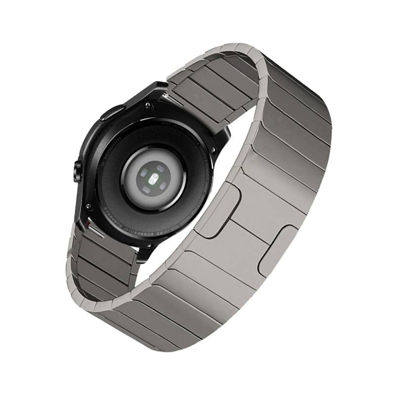 Echtes Titan-Uhrenarmband - 22 mm mit Originalschließe Grey