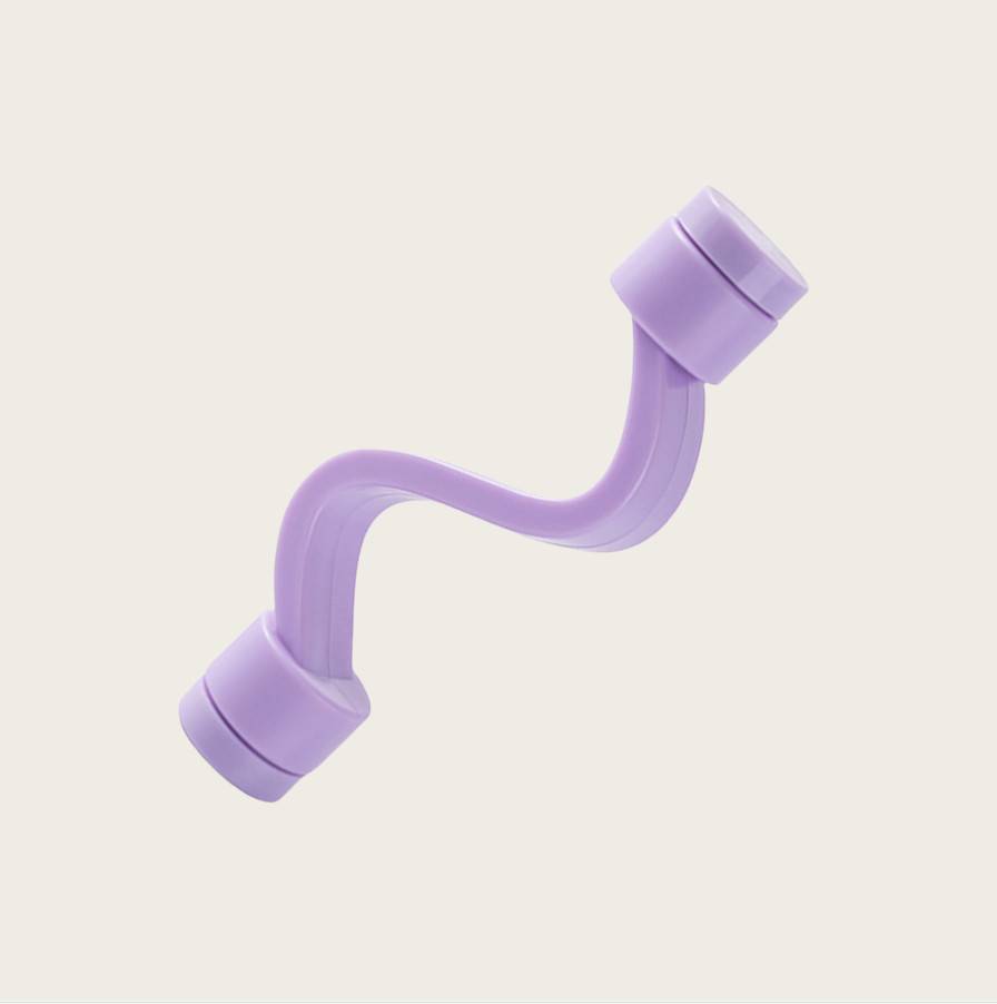 Magnetischer Wäschetrockner-Türhalter zur Vermeidung von Schimmel und Mehltau Purple