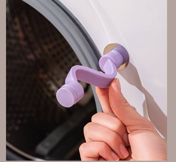 Magnetischer Wäschetrockner-Türhalter zur Vermeidung von Schimmel und Mehltau Purple