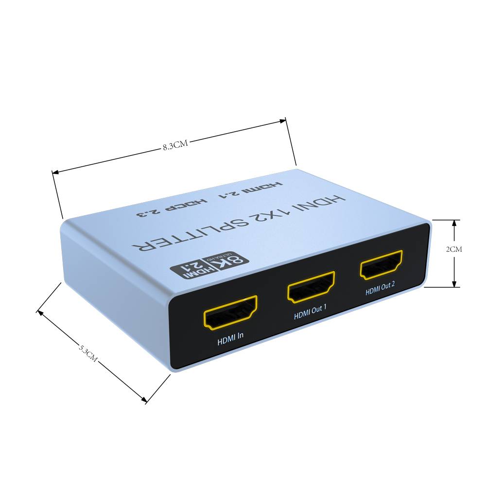 8K 1x2 HDMI-Splitter - YZ-B082-V1