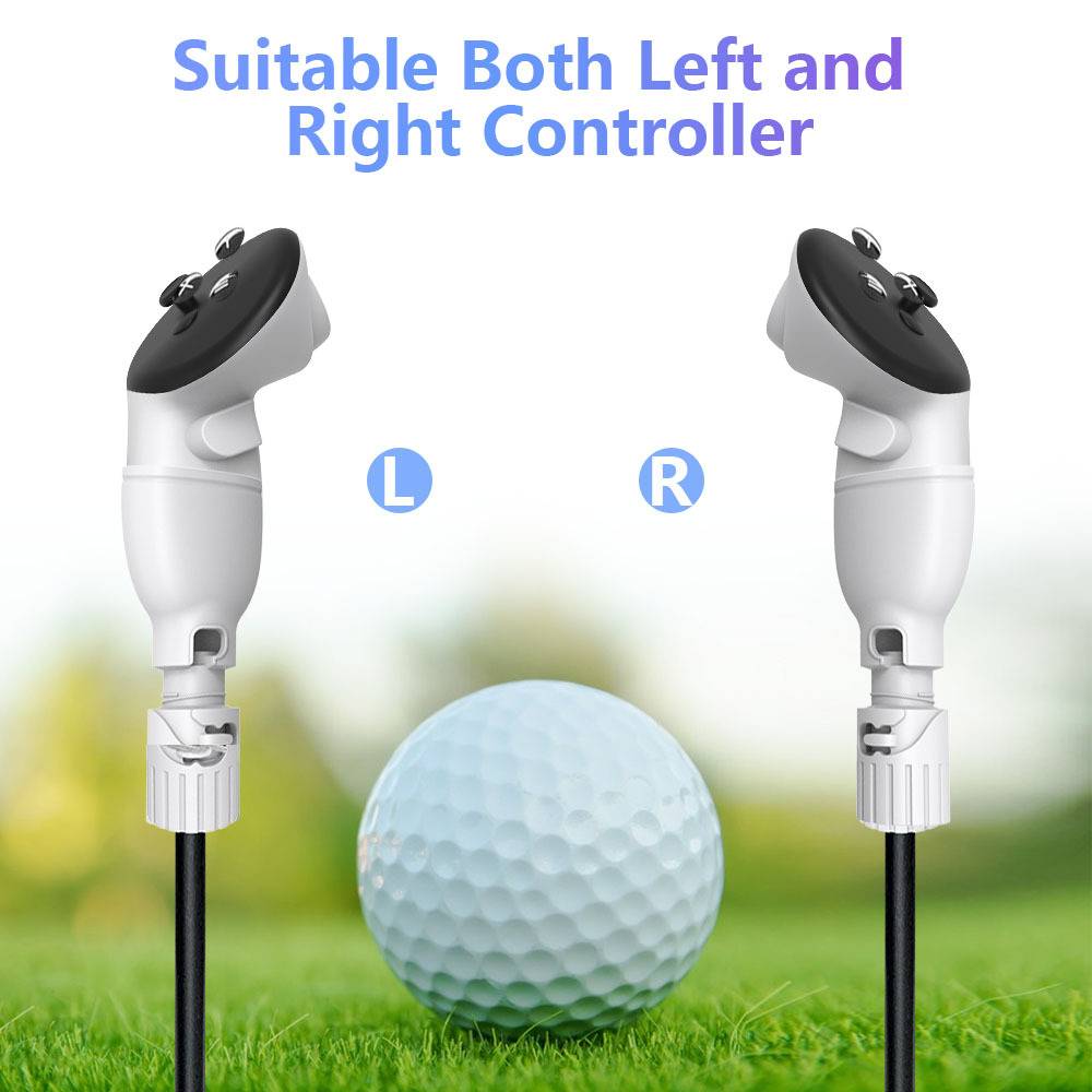 Golftrainingshilfe mit zwei klubmontiertem Sensoren mit den Bezeichnungen 