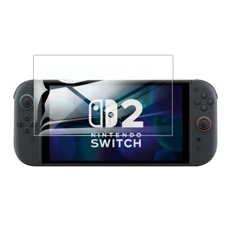 Nintendo Switch 2 Displayschutzfolie: Klar, Gehärtetes Glas, 2 Stück