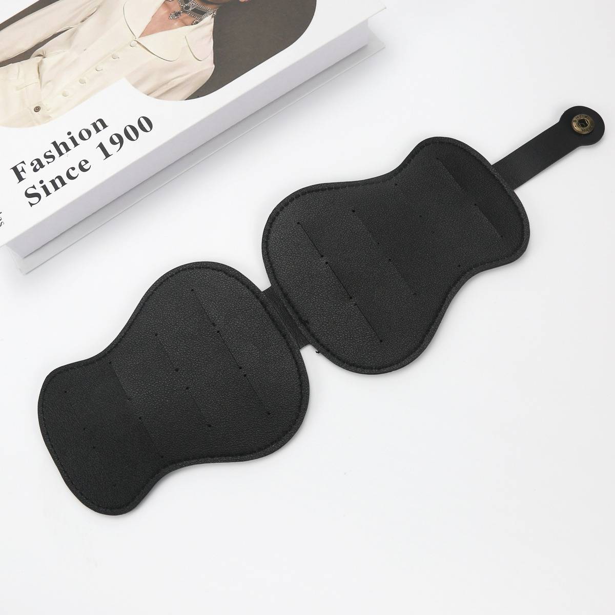 Gitarrenplektronentasche - Plectrum-Etui aus mit großer Kapazität Black