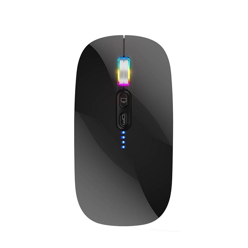 Kabellose Maus – wiederaufladbar, Tri-Mode Black