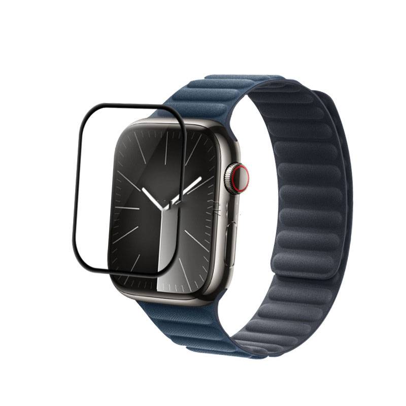 Displayschutz aus gehärtetem Glas für Smartwatch (2er-Pack) Apple Watch Series 9 45 mm