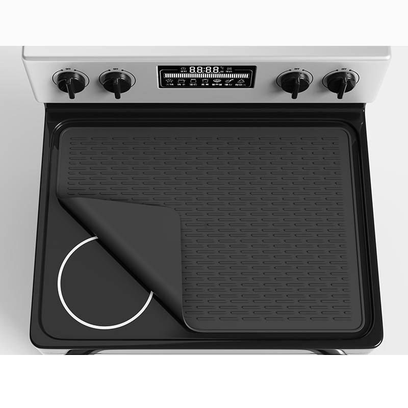 Silikon-Herd-Abdeckplatte - 28x20 Zoll Black