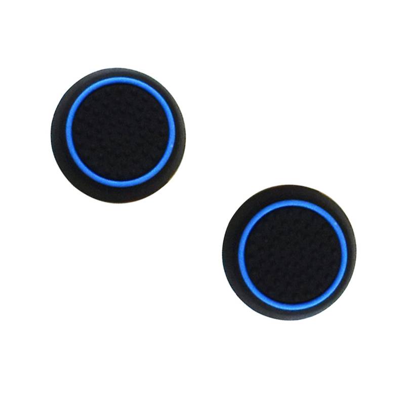 Leuchtende Silikon-Daumengriffkappen für Gaming-Controller (4er-Pack)