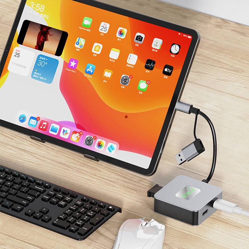 4-Port USB 3.2 Gen 2 Hub - 10 Gbit/s Dockingstation