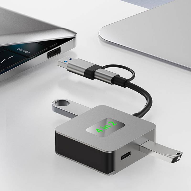4-Port USB 3.2 Gen 2 Hub - 10 Gbit/s Dockingstation